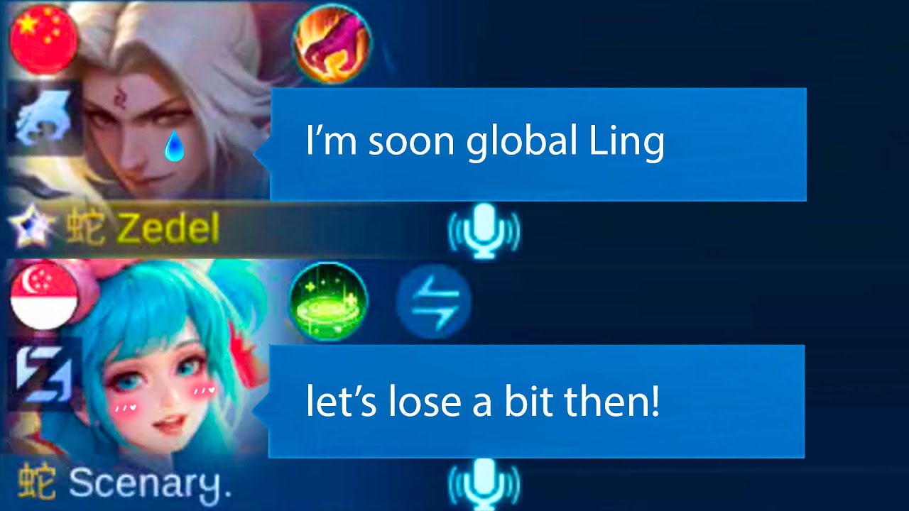 Pov your friends help you to get global Ling : 😭