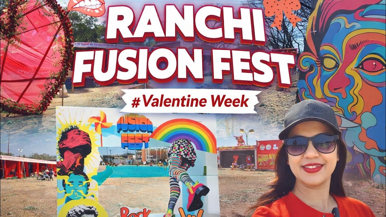 Ranchi Function 🌹Ranchi Ka Sabse Bada Fusion Fest l🎠 Valantine week 7-6 February