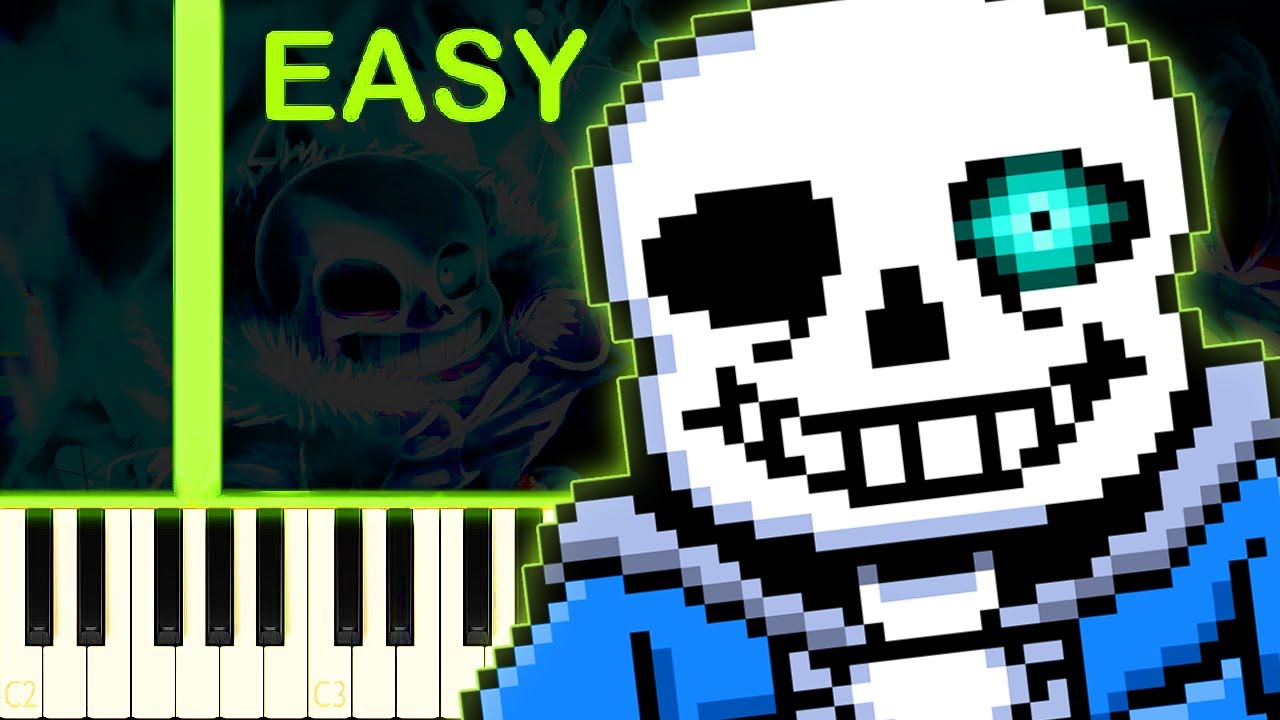 MEGALOVANIA | UNDERTALE - EASY Piano Tutorial