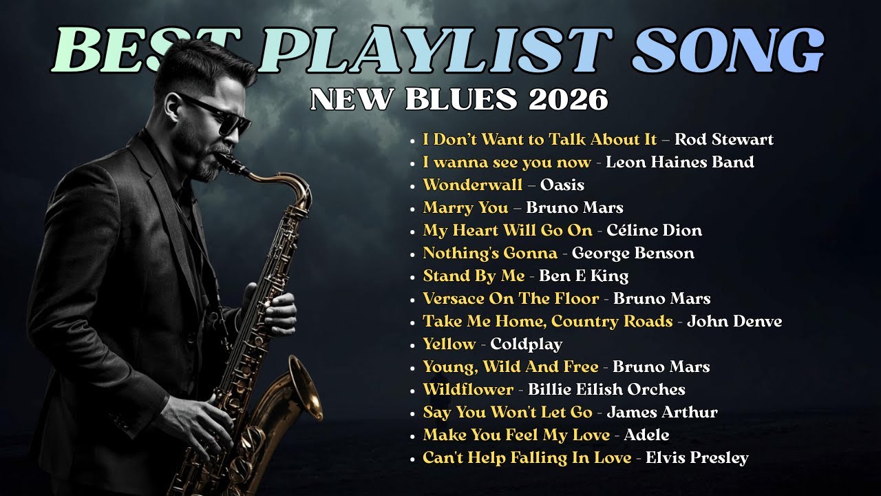 💙 Chicago Blues Covers 2026 | Slow Blues Guitar – Emotional Love Songs for Deep Feelings