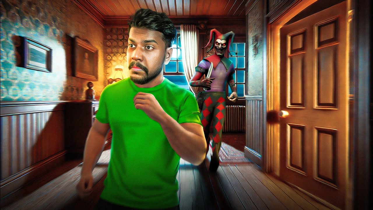 ESCAPE FROM CRAZY EVIL CLOWN 🤡!! Joker Show