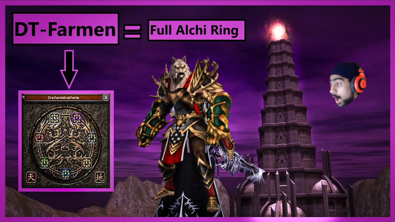 Metin2 Guide: Durch DT-Farmen ein Full Alchi-Ring