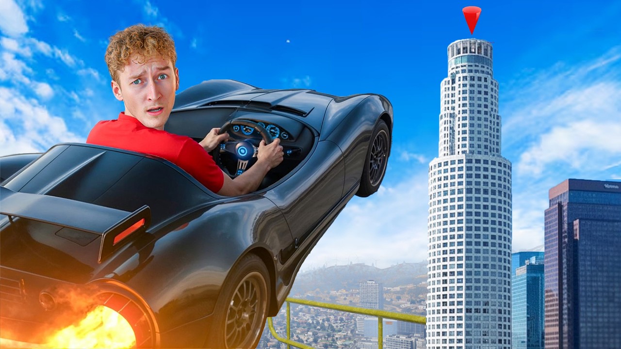 GTA V - NAJWIĘKSZY STUNT CHALLENGE 44! 🤬