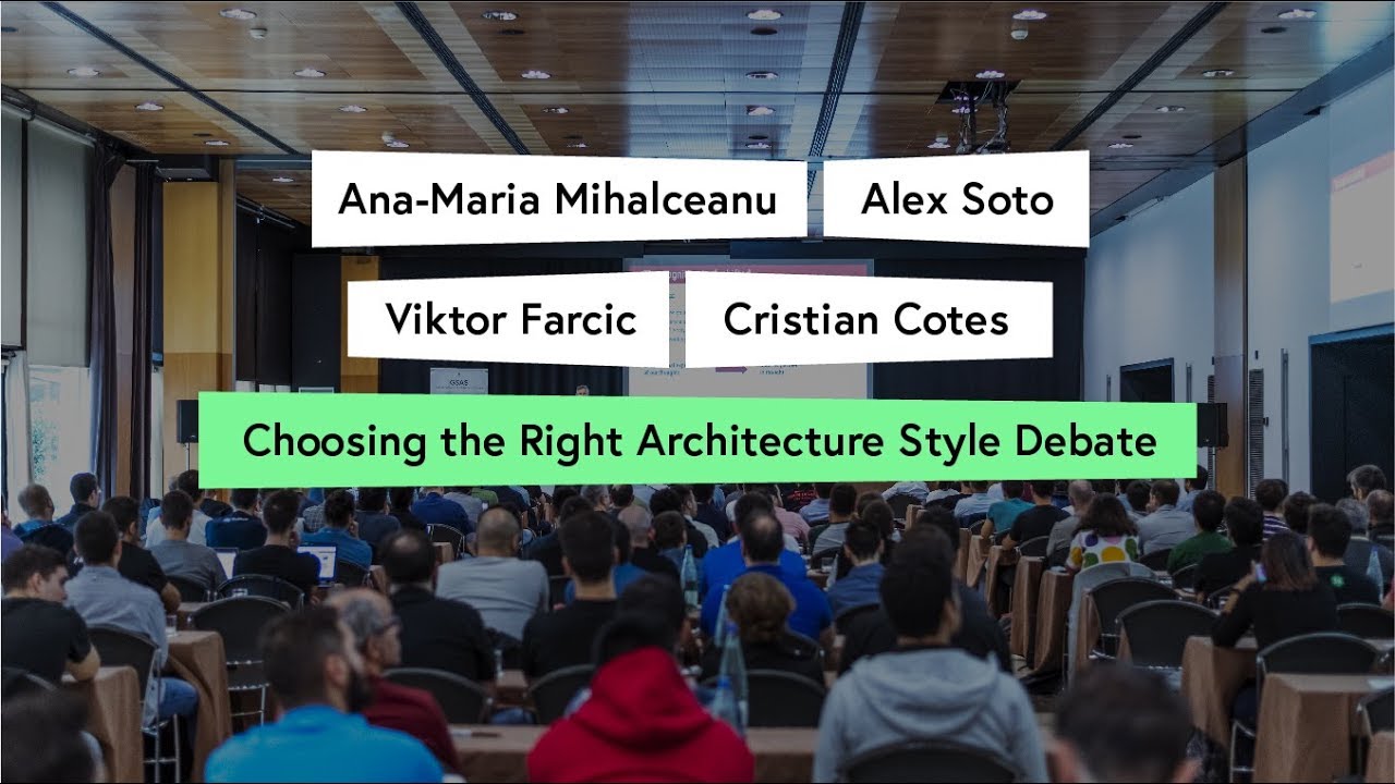 Choosing the Right Architecture Style Debate