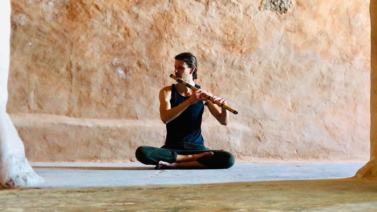 Eric Archer Bansuri Improvisation in Greek Island Water Tank