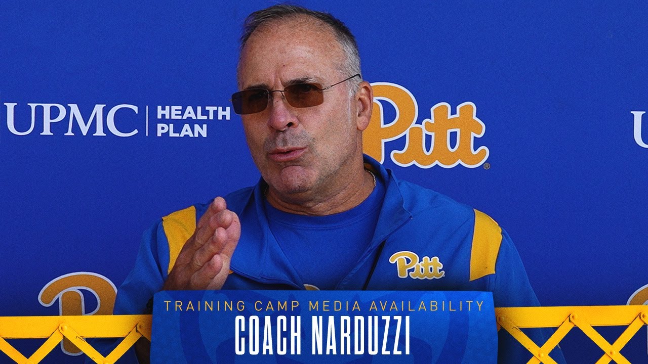 Pitt Football | Training Camp | Coach Narduzzi | 8.4.25