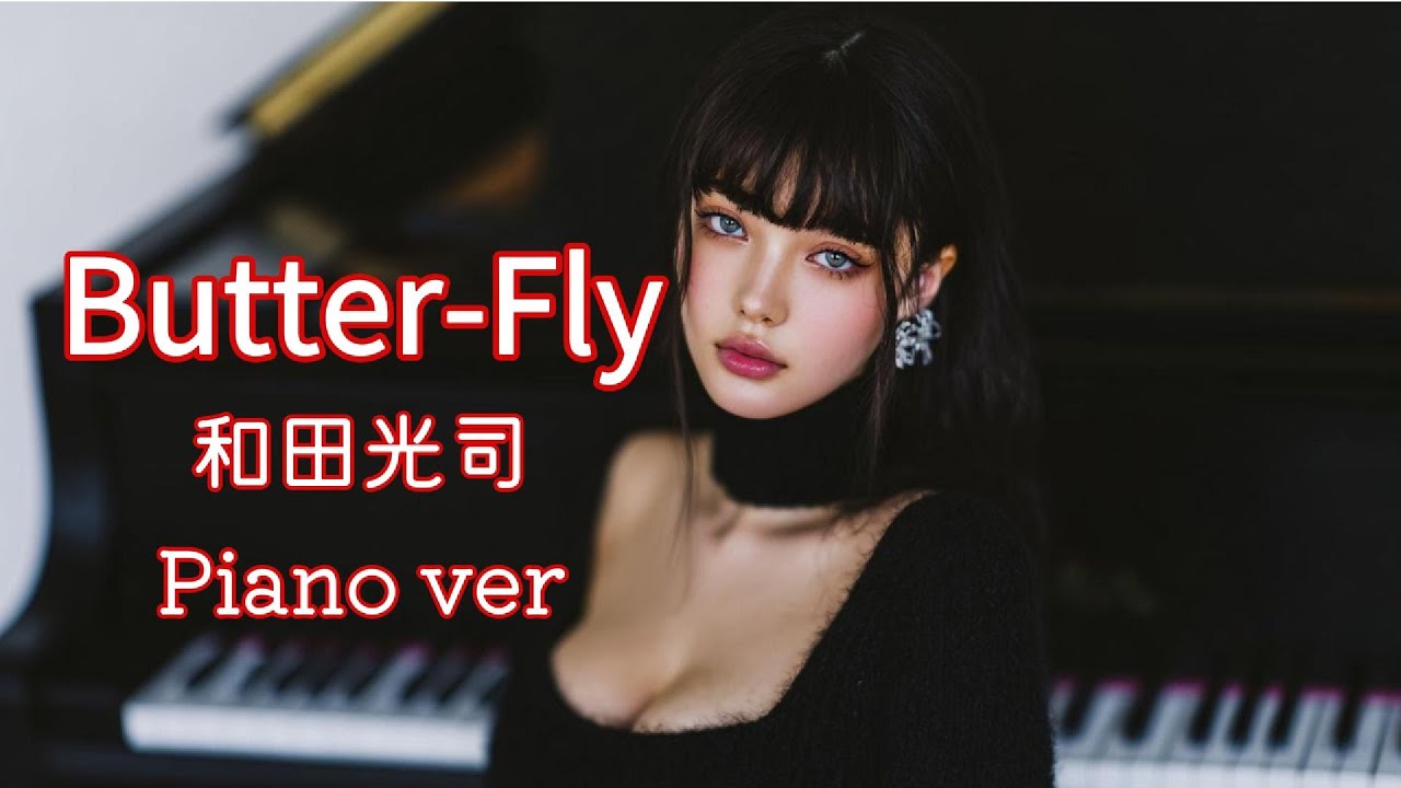 デジモン主題歌『Butter-fly 和田光司』　懐かしの90年代アニソン名曲/ピアノアレンジVer. 【AI Cover】