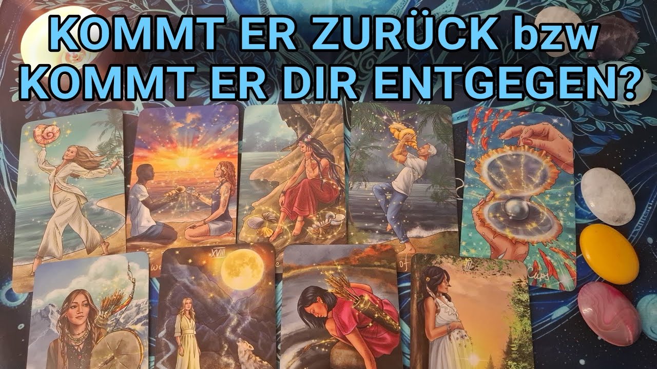 Wird er dir entgegenkommen? 💙 Tarot Liebeslegung