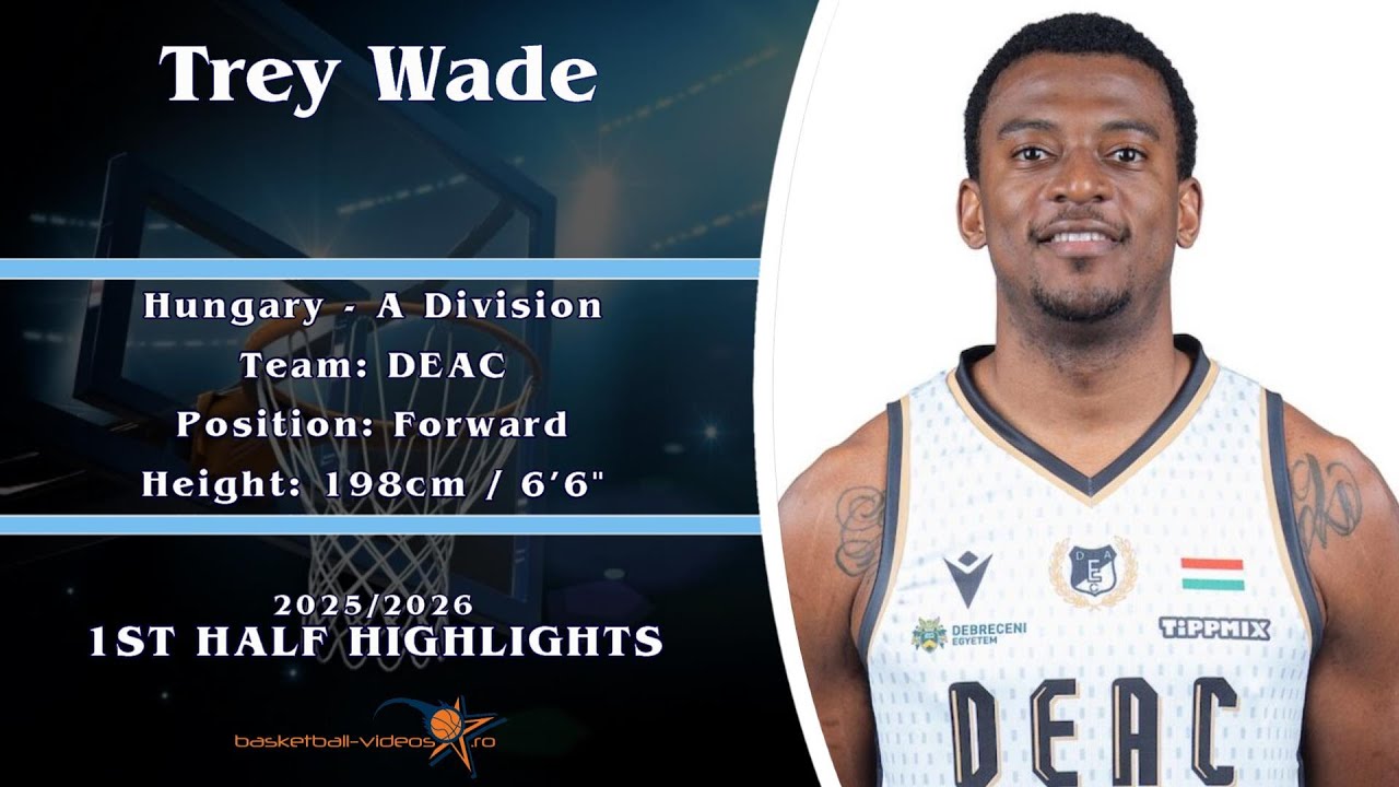 Trey Wade 2025/2026 1st Half Highlights