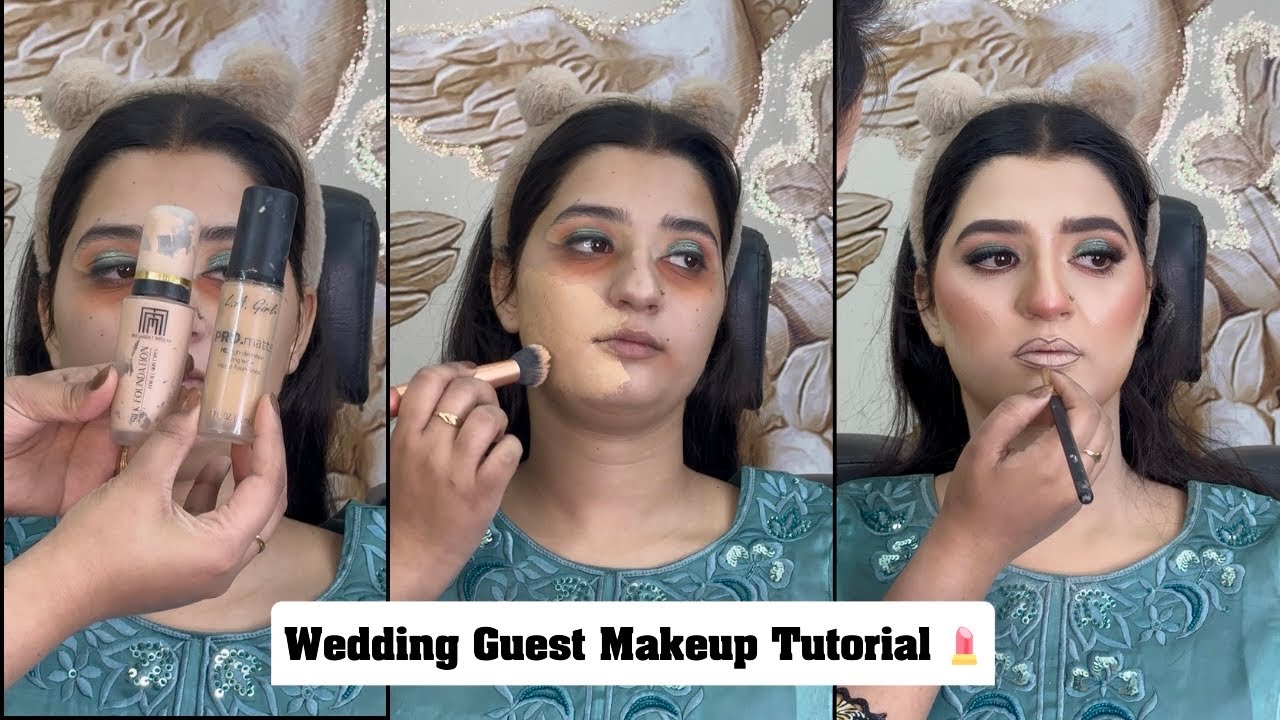 Wedding Guest Glam Makeup Tutorial ✨ Real Client Transformation | Full Glam Look 💍