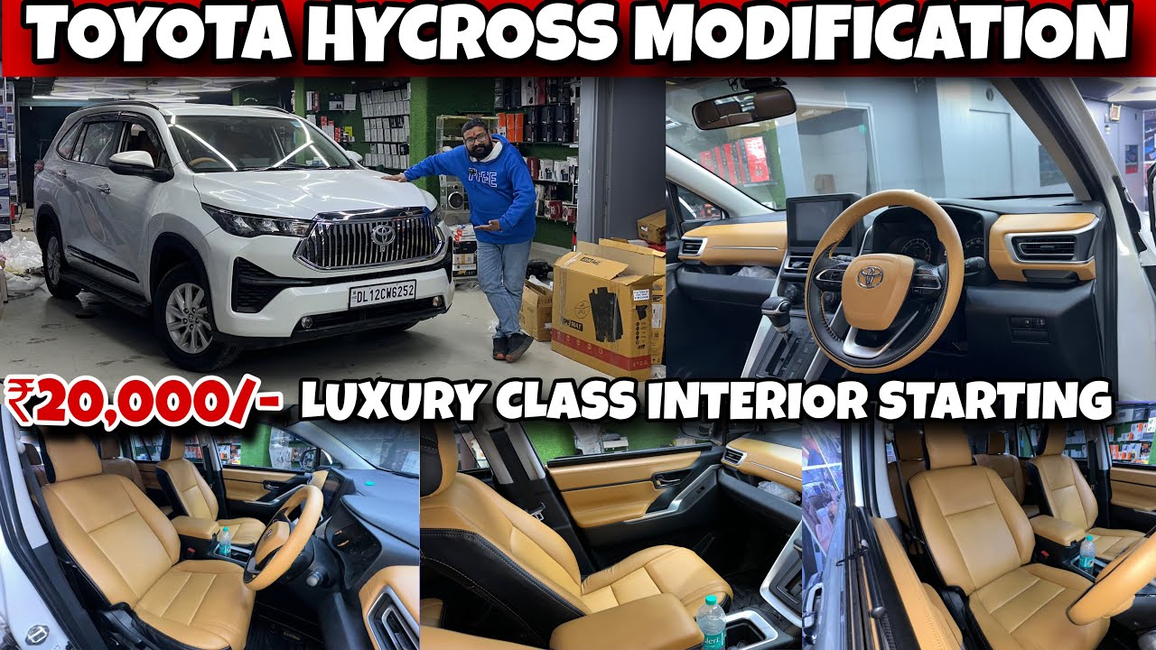 Innova Hycross Base to Top Modification ✅Hycross GX Hycross Modified 💥 Innova Hycross 