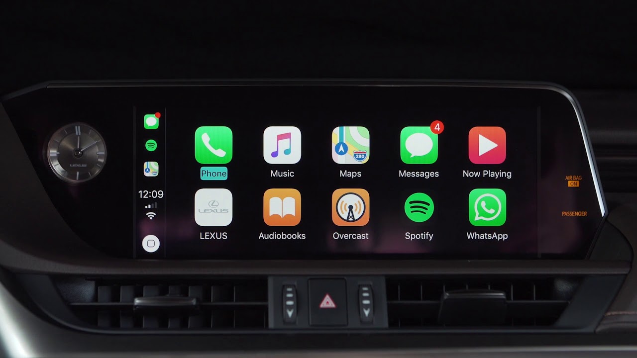 Apple CarPlay in the New 2019 Lexus ES