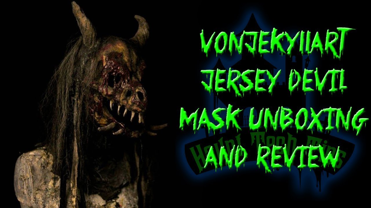 VonJekyllArt Jersey Devil Mask Unboxing/Review