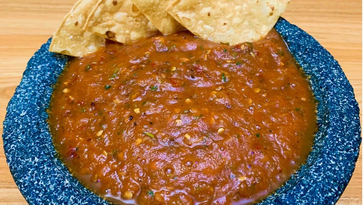 Una Salsa Roja Mexicana Riquísima y Facil de hacer