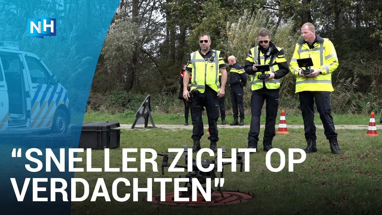 Politie zet vaker drones in, dit is hoe dat werkt