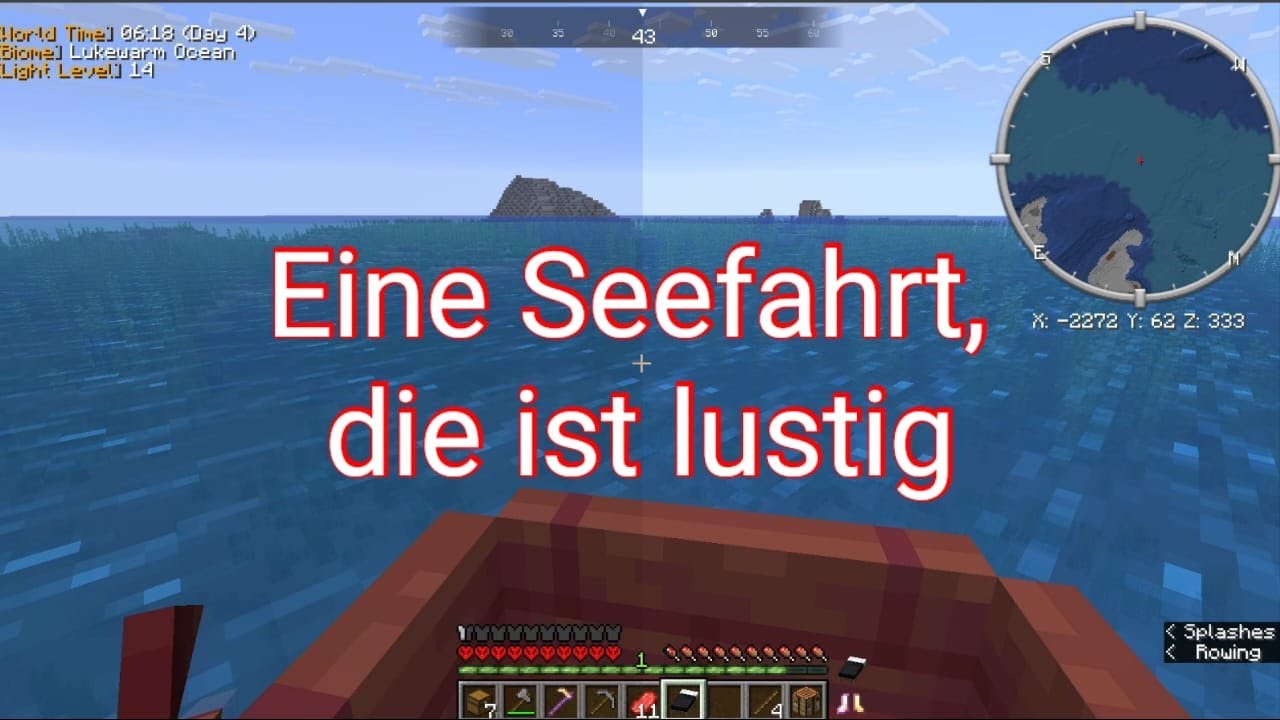 Auf große Fahrt Minecraft - Ultra Hardcore 002