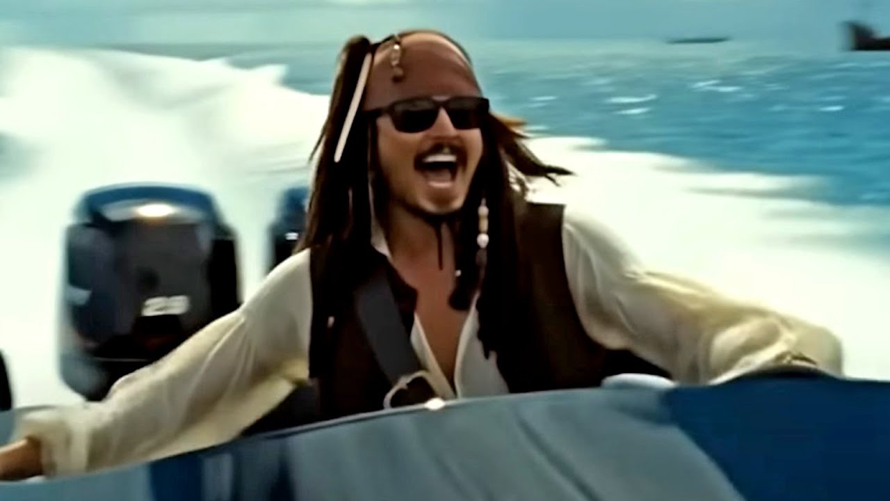 Pirates of the Caribbean but it's ruined by AI