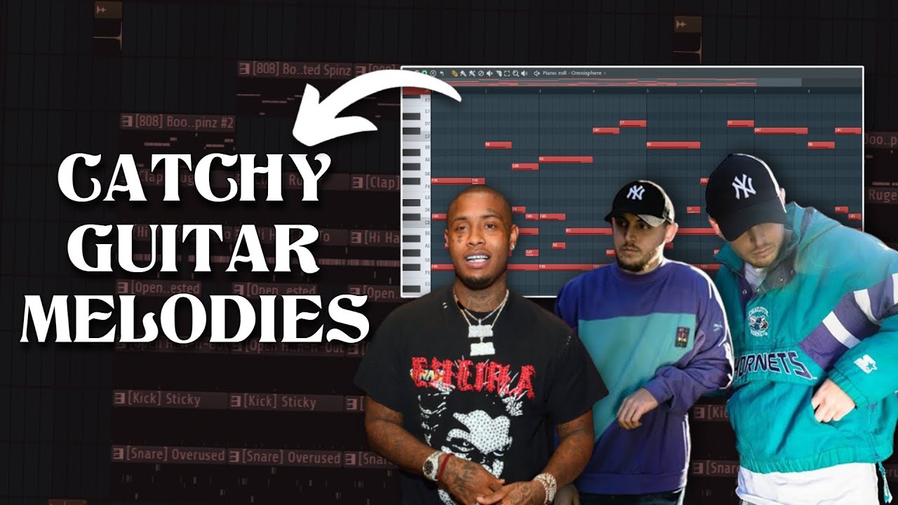How to Make CATCHY GUITAR Melodies Like CUBEATZ | Southside FL Studio 20
