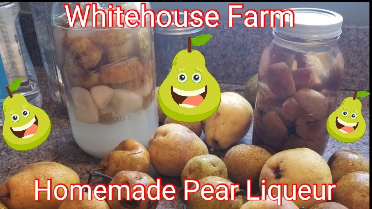Домашний грушевый ликер