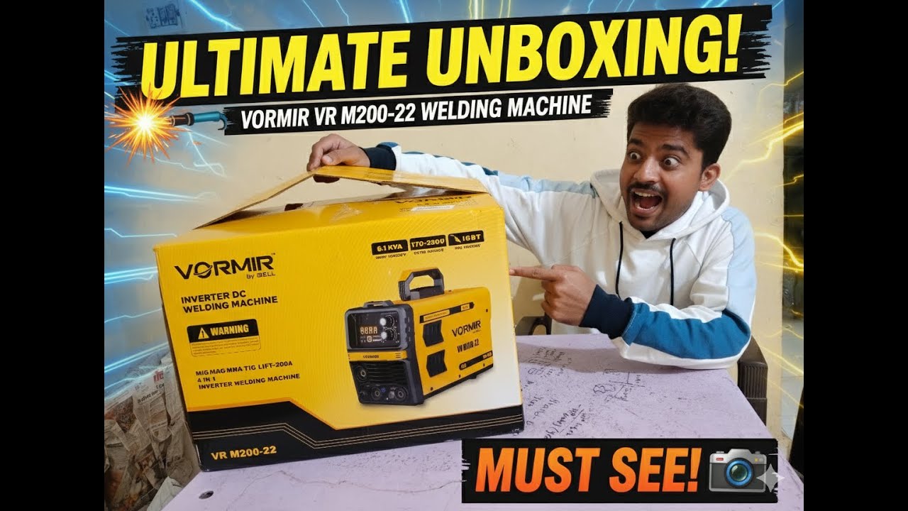 4-in-1 Multi Welder Unboxing! ( iBELL VORMIR VRM200-22 ) - MMA/MIG/MAG/TIG LIFT Welding Machine