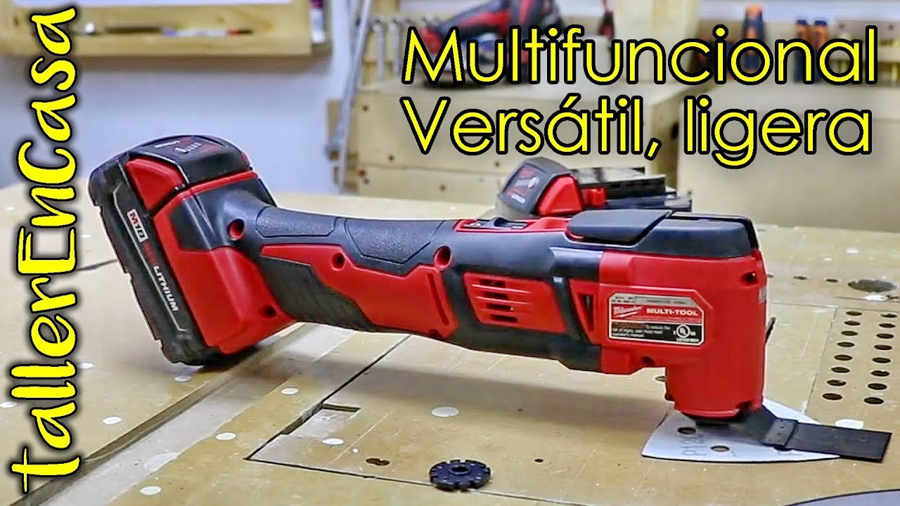 Multiherramienta oscilatoria Milwaukee a batería Unboxing