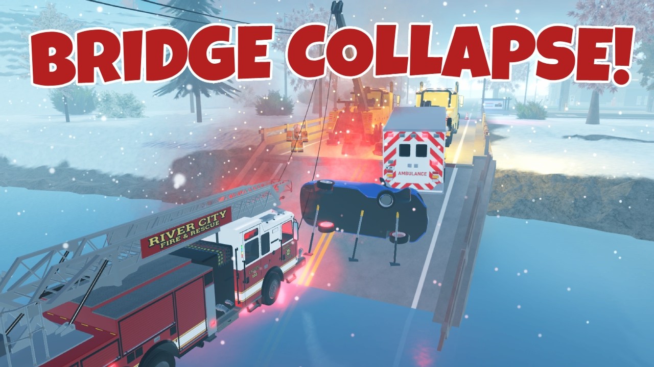 DOT Workers respond to BRIDGE Collapse!! (ERLC RP)
