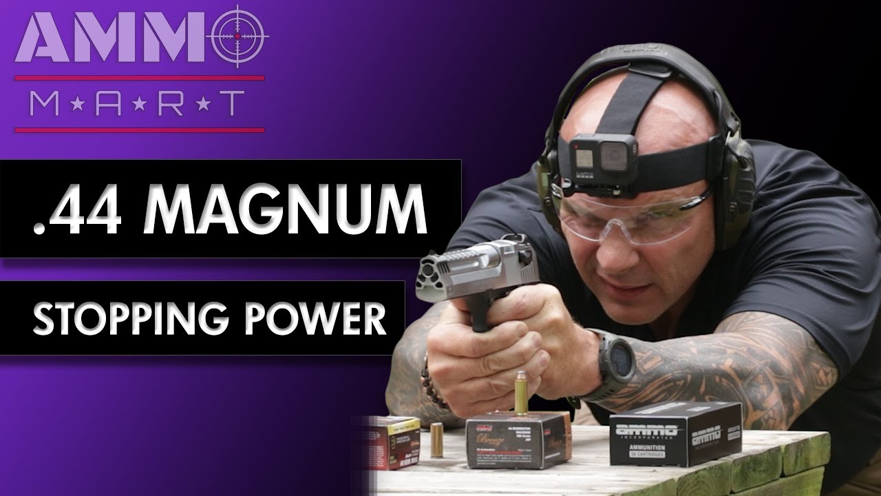 Stopping Power of .44 Remington Magnum
