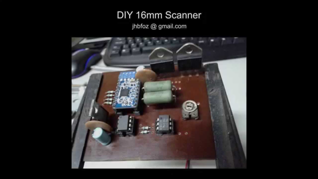 DIY 16mm Scanner (Film Transfer)