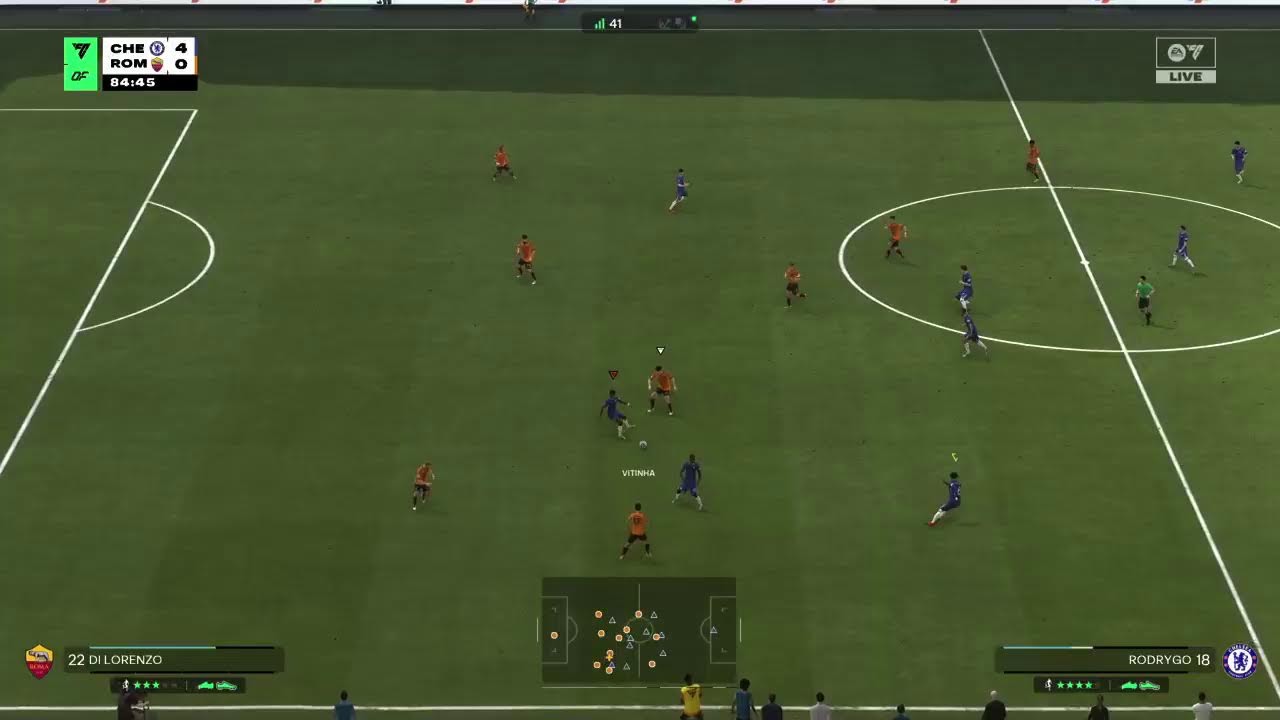 Chelsea SP vs Roma ArielCF Vuelta NuevoSP