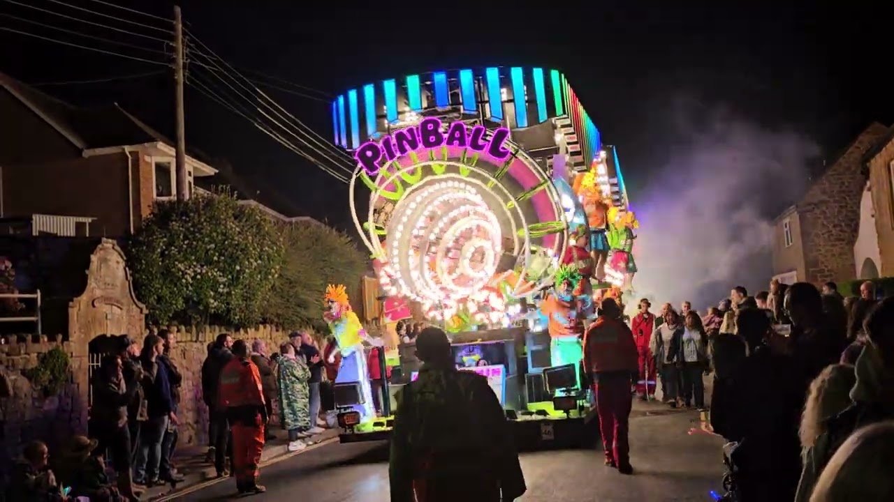 Ilminster Carnival 2024 Harlequin cc Pinball.