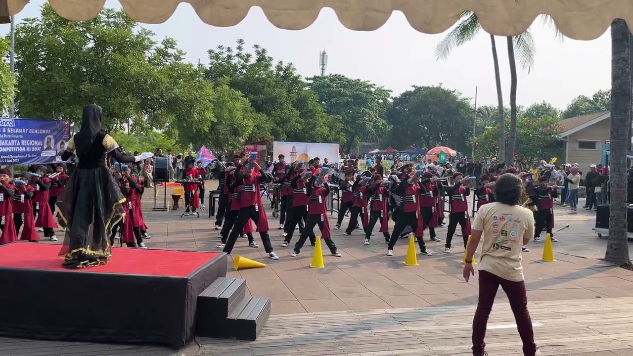 SDN Slipi 01 Jakarta Regional Marching Competition Ancol