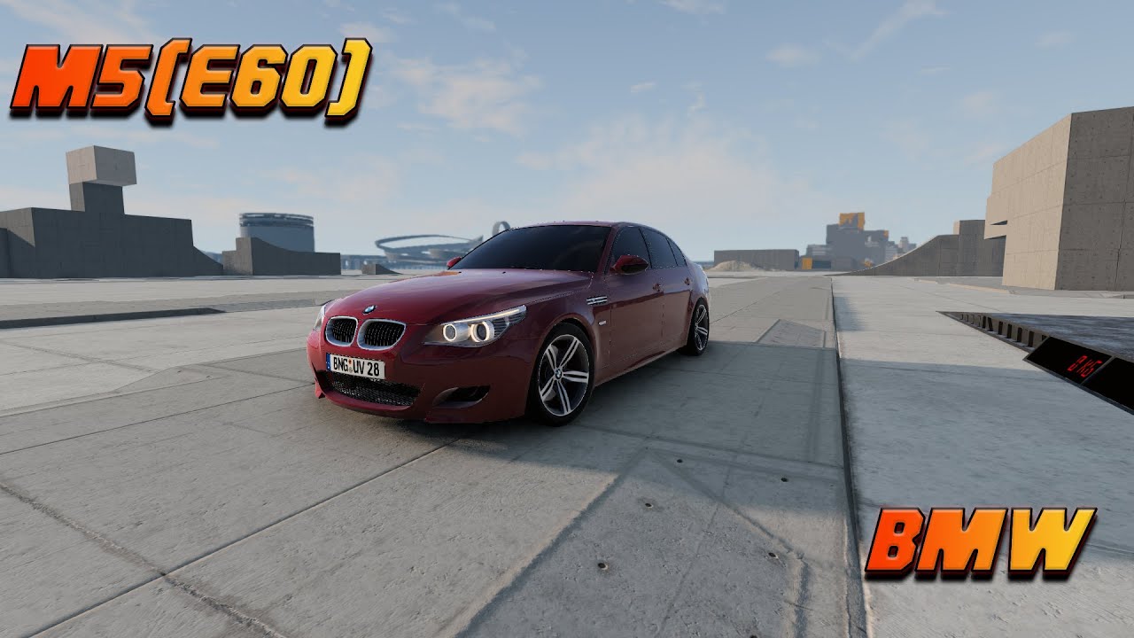BMW M5(E60)-BeamNG Drive(#1542)