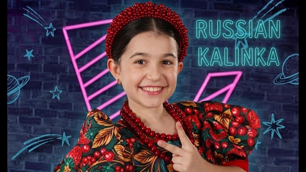 Russian Folk Song - Kalinka(Emilia's voice trend) THE VOICE KIDS