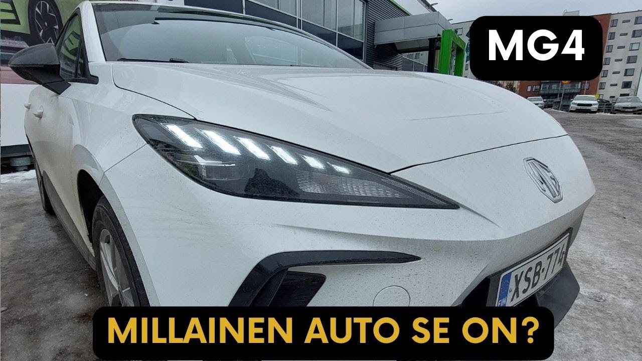 MG4 - NYT ON KOVA SÄHKÖAUTO!!