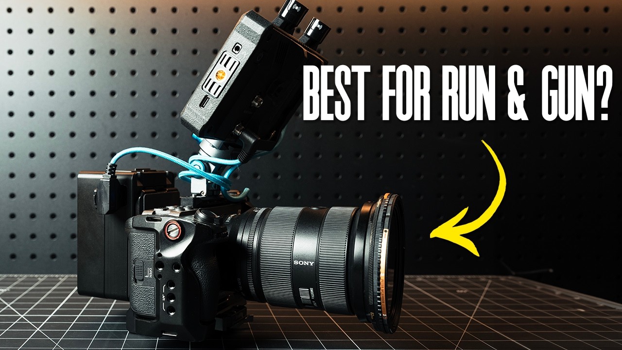 The PERFECT Sony FX3/FX30 Run & Gun Minimal Rig