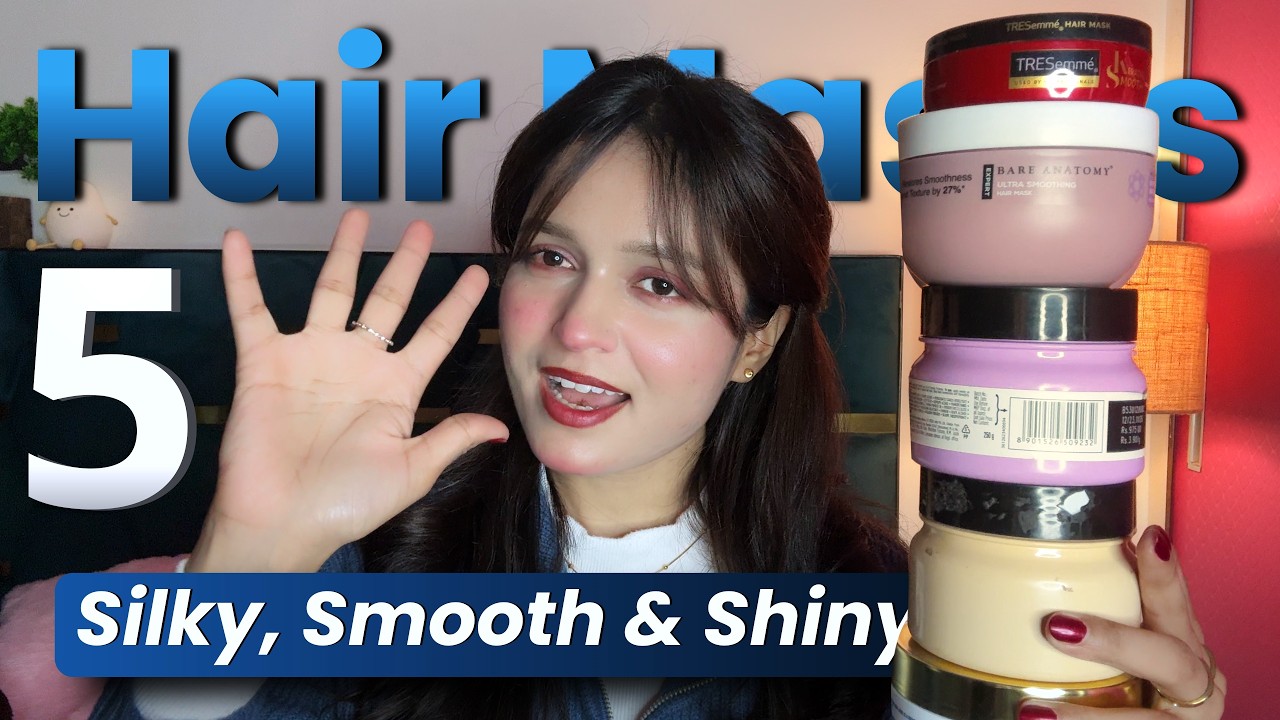 5 Best Hair Masks for Dry, Damaged & Frizzy Hair (One is a Game-Changer!)