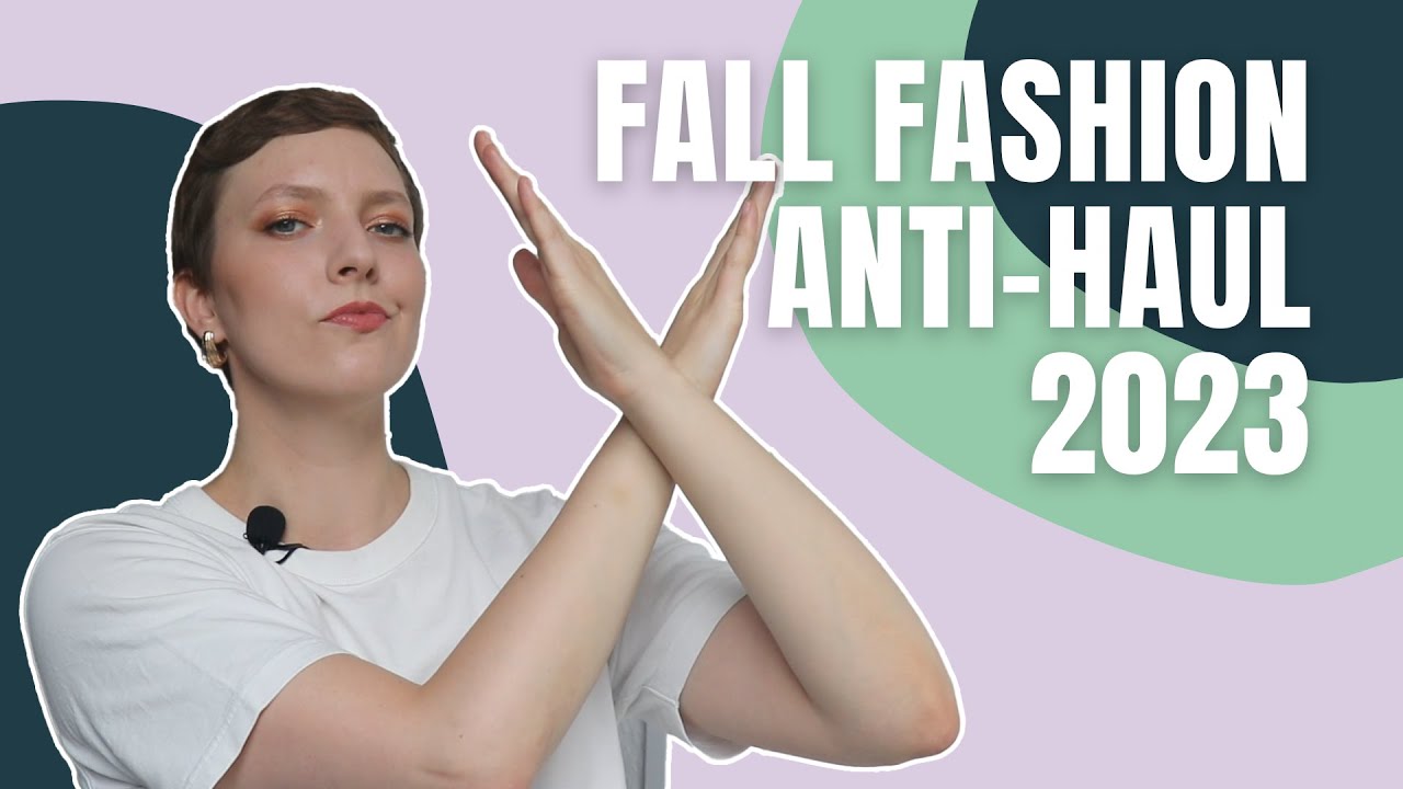 ANTI-HAUL 🙅‍♀️ 🍂 Warum diese Herbst Modetrends nicht mein Fall sind!