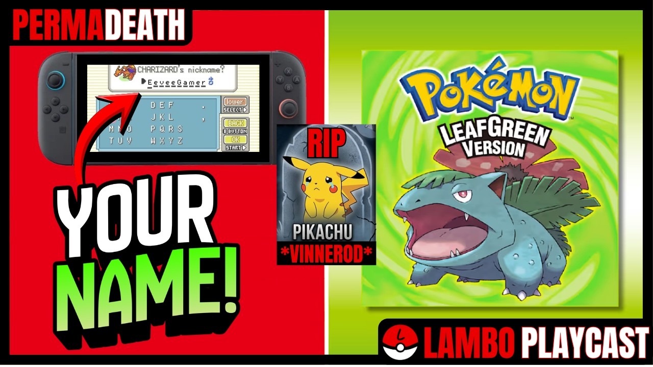 Chat IS Pokemon...PART 2 | Pokemon Leaf Green (Switch 2)