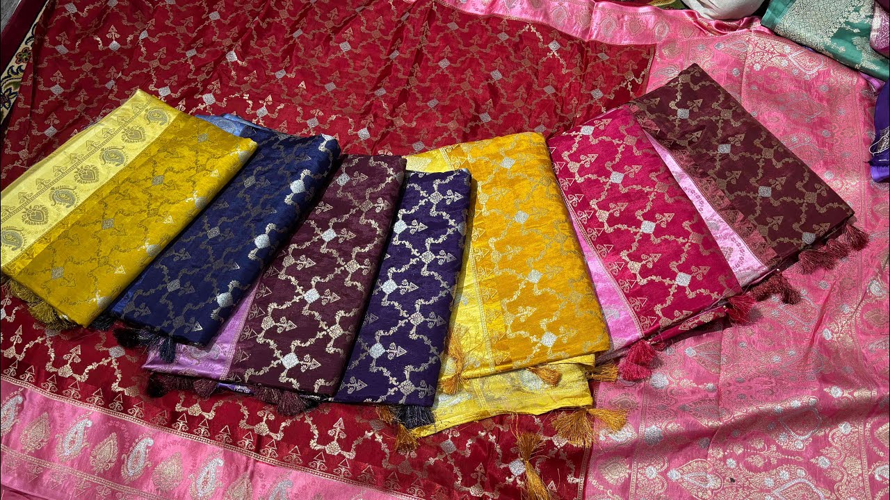 Banarasi Silk Saree Wholesale ₹300 से शुरू | Mohsin Creation Varanasi | Unbeatable Rate