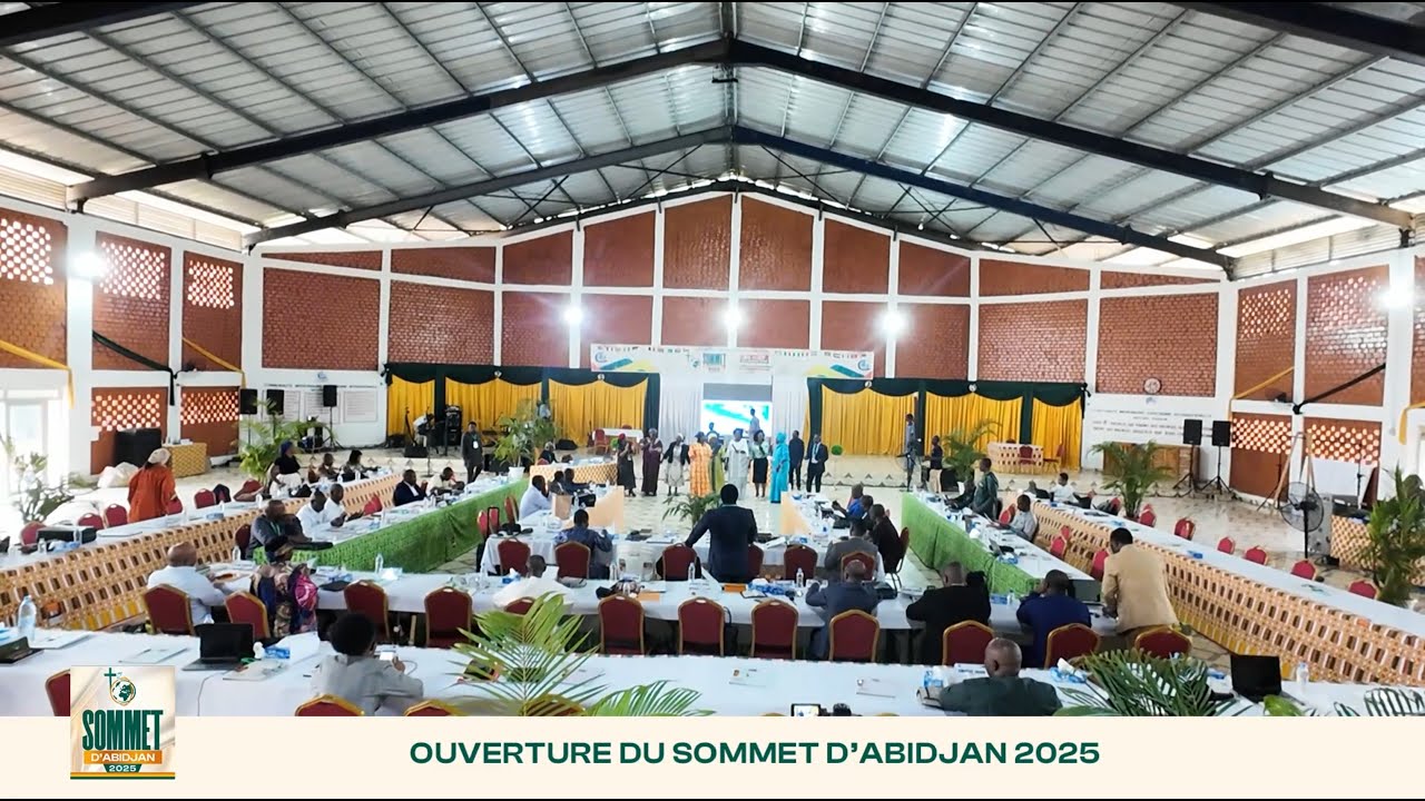 EDITION SPECIALE - SOMMET D'ABIDJAN 2025 - Accueil des délégués et Ouverture