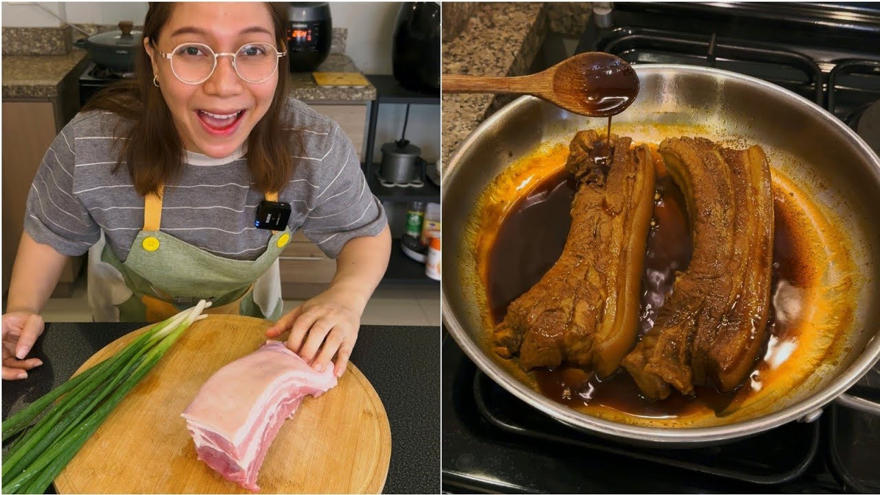 Easy Braised Pork Belly recipe | Pork belly recipe