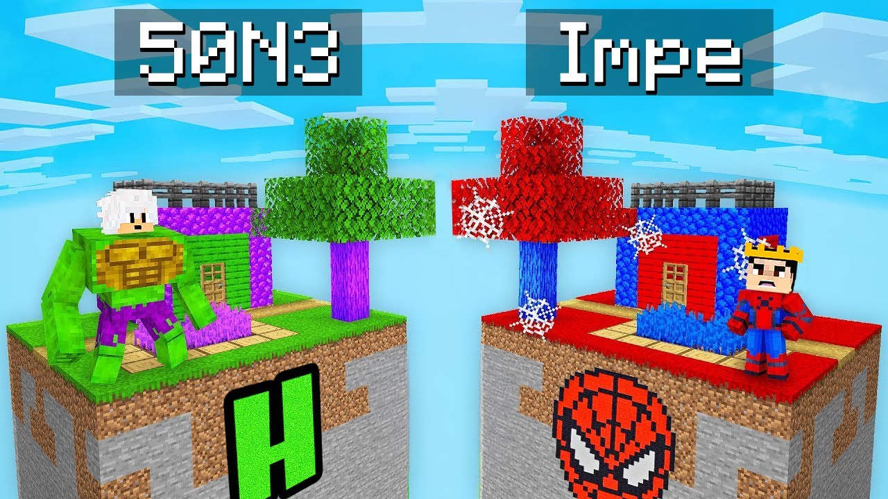 KO POSLEDNJI OSTANE NA SUPERHEROJ CHUNKU POBJEĐUJE!! (Spiderman vs Hulk)