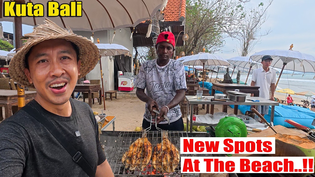 I Found Some New Spots Here..!! The Beach Looks Bit Different Now..!! #kutabeachbali