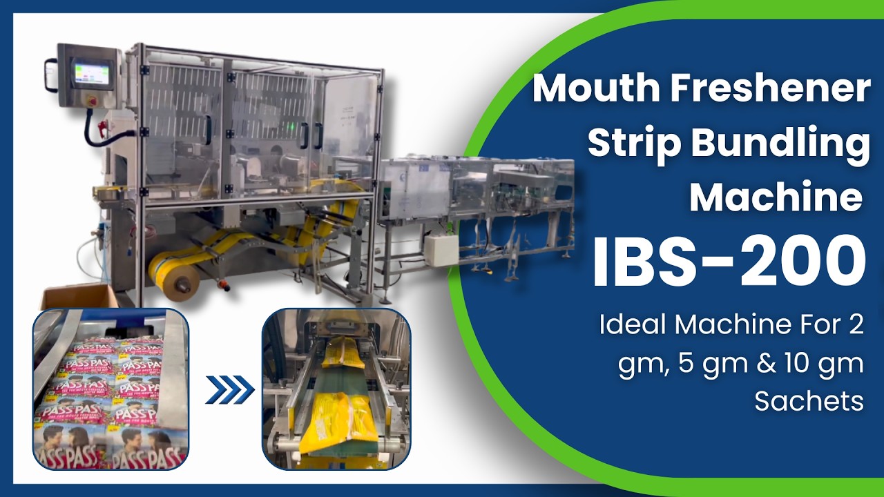 Strip Packaging Machine: Automatic Flow Wrapping Machine for Secondary Packaging