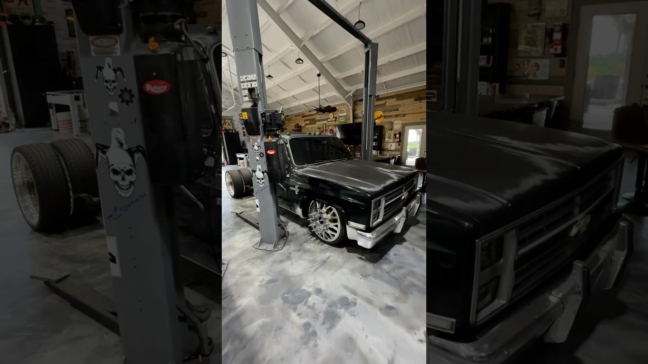 Cummins Swap in motion!!!!🔥 #squarebody #chevy #cummins #dieselswap #trucks #project