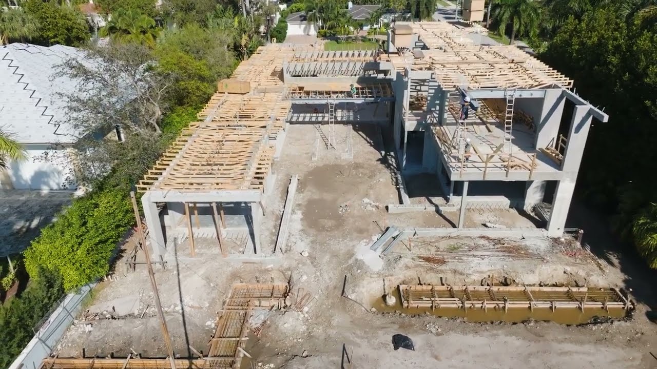 Custom Waterfront Home: Trusses Installation | Paterson Project Management In-Progress Series