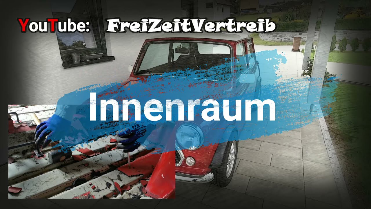 Rover Mini 1.3 SPI * Bitumenmatten entfernen * Anti-Dr&ouml;hn-Matten entfernen * ADM