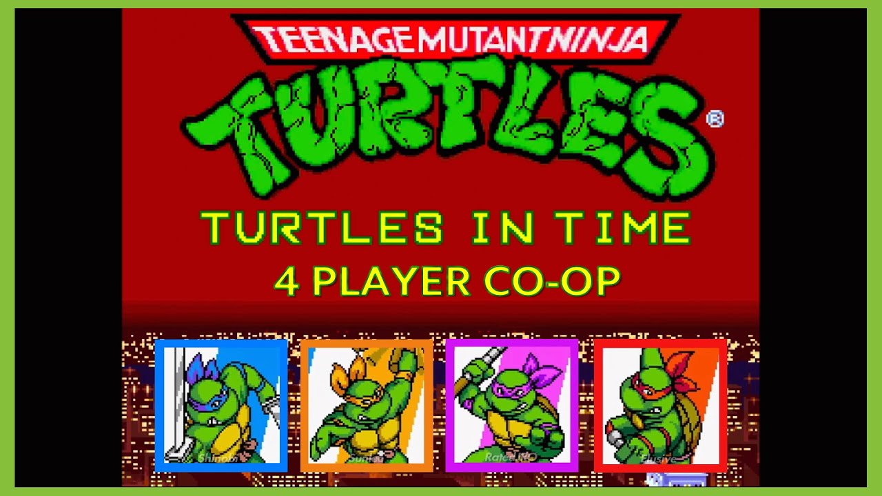 Teenage Mutant Ninja Turtles: Turtles in Time (Arcade) | 4-Players