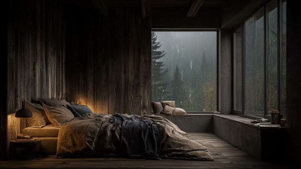 Sleep Music & Gentle Rain Ambience – Reduce Stress and Calm the Mind