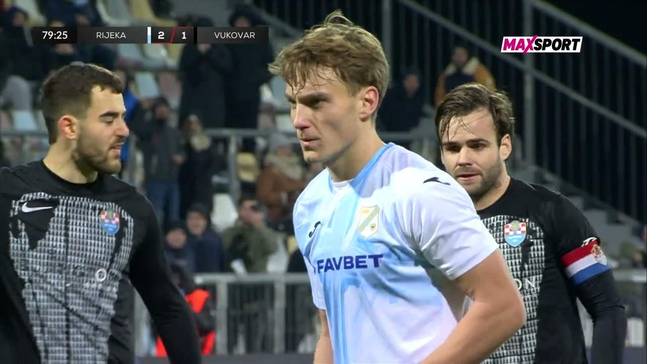 RIJEKA vs VUKOVAR 1991 3:1 (16. kolo, SuperSport HNL 25/26)